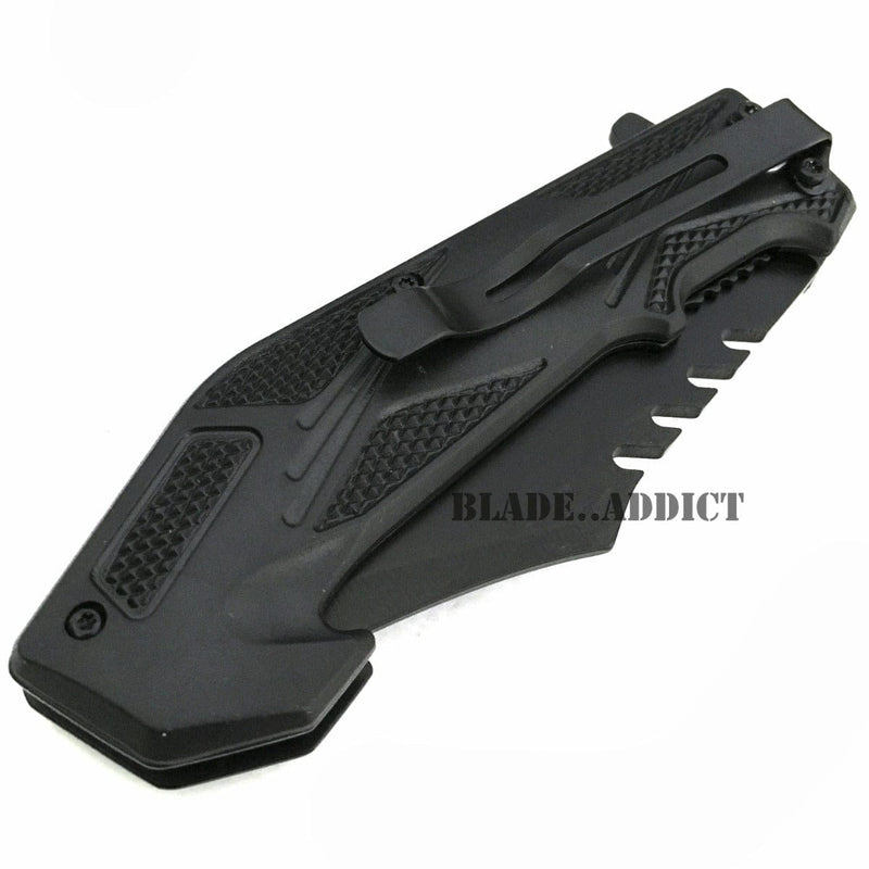 8.5" Ballistic Military Tactical Pocket Knife - BLADE ADDICT