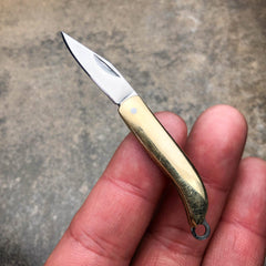 Mini Folding Pocket Knife Blade Cutter Keychain A - BLADE ADDICT