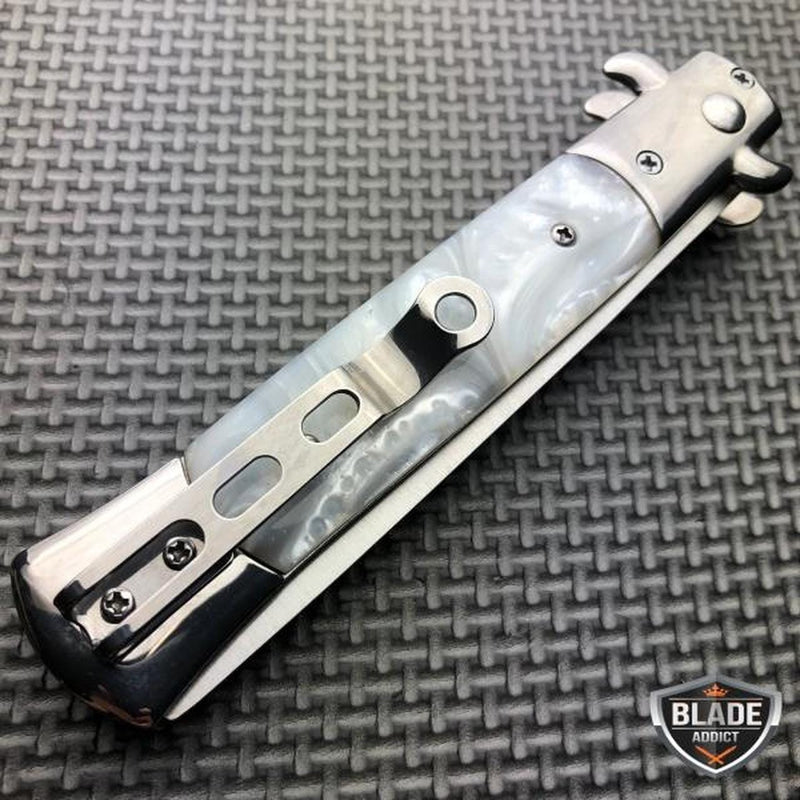 Automatic Tactical Switch Blade Comb Pocket Knife - BLADE ADDICT