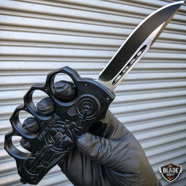 Biker Knuckle OTF - BLADE ADDICT