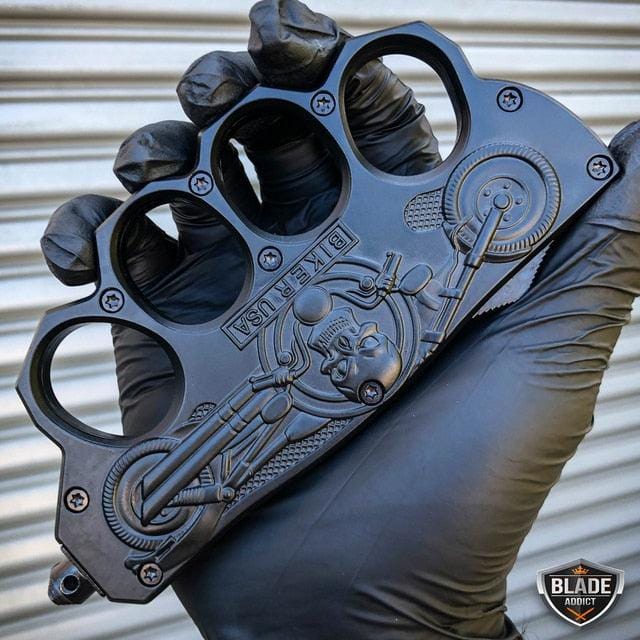 Biker Knuckle OTF - BLADE ADDICT