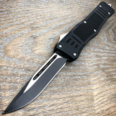 Ghost Tactical OTF Pocket Knife Black - BLADE ADDICT