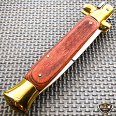 Italian Stiletto Pocket Knife - BLADE ADDICT