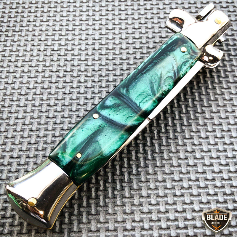 Italian Stiletto Pocket Knife - BLADE ADDICT