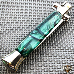 Italian Stiletto Pocket Knife - BLADE ADDICT