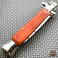 Italian Stiletto Pocket Knife - BLADE ADDICT