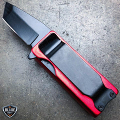 Lighter Holder w/ Spring Assisted Open Folding Pocket Knife - BLADE ADDICT