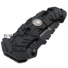 MTECH USMC Marine OFFICIALLY LICENSED Spring Assisted POCKET KNIFE - BLADE ADDICT