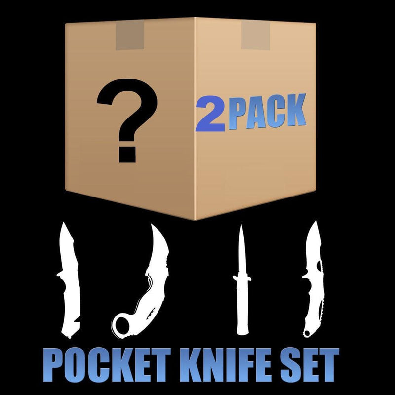 Mystery 2 Pack Knife Set - BLADE ADDICT