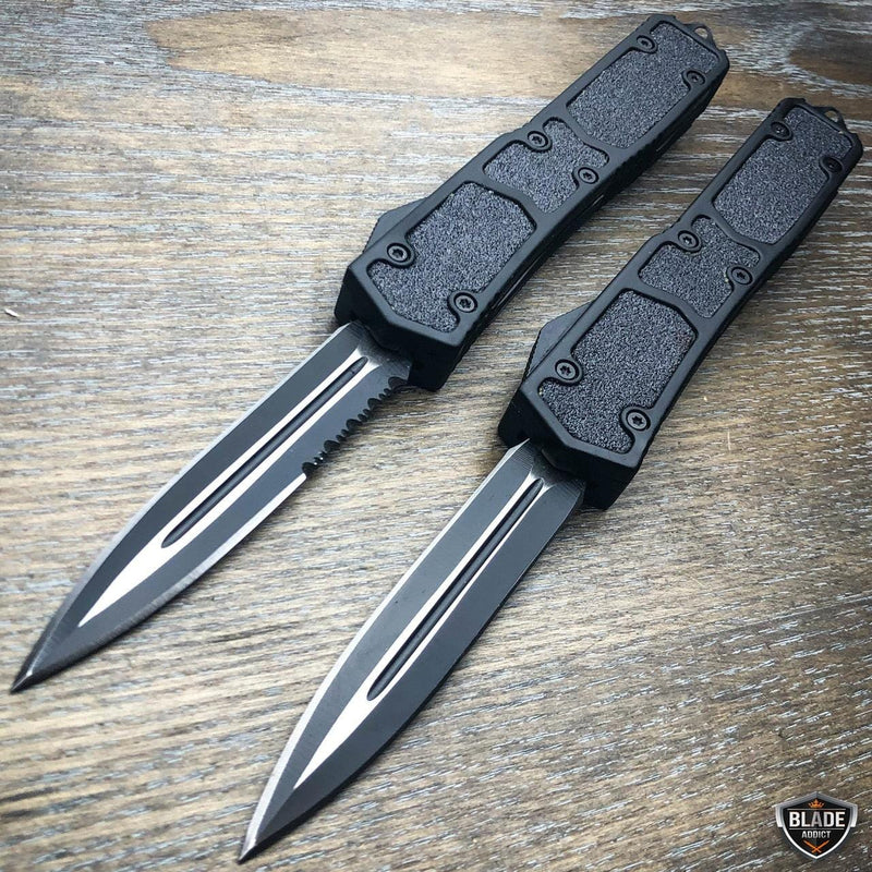 Delta Force Recon Dagger Blade OTF Knife - BLADE ADDICT