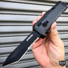 Schrade Viper OTF Out The Front Assisted Opening Pocket Knife - BLADE ADDICT