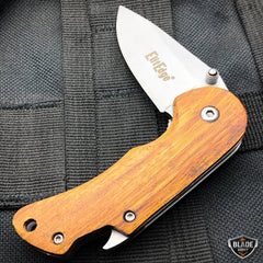 Tactical Spring Assisted Open Folding Pocket Knife w/ Bottle Opener - BLADE ADDICT