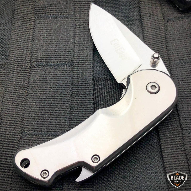 Tactical Spring Assisted Open Folding Pocket Knife w/ Bottle Opener - BLADE ADDICT