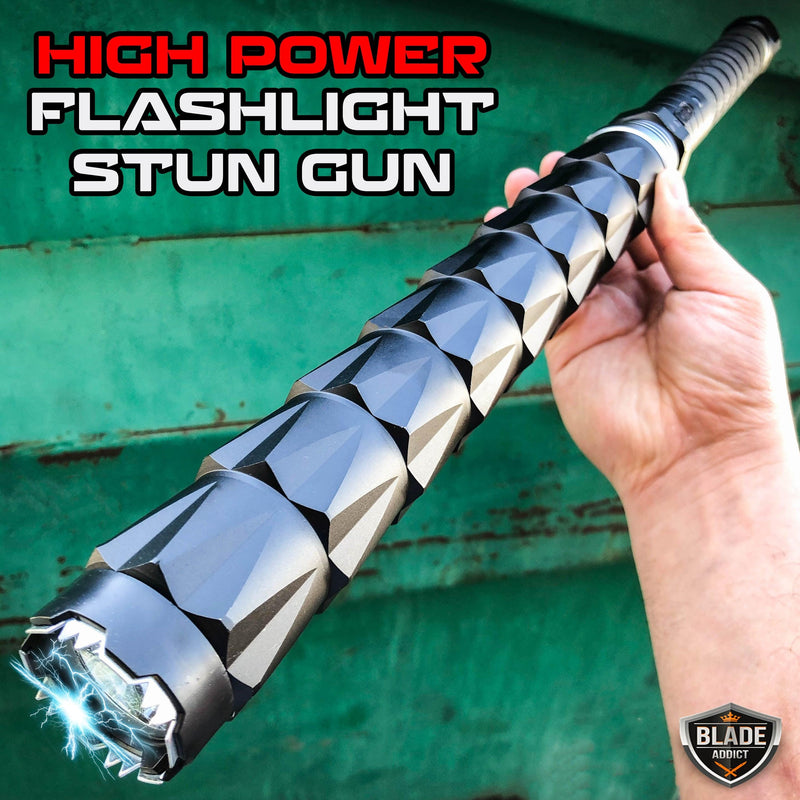 Battle Equalizer Tactical Flashlight Stun Gun - BLADE ADDICT