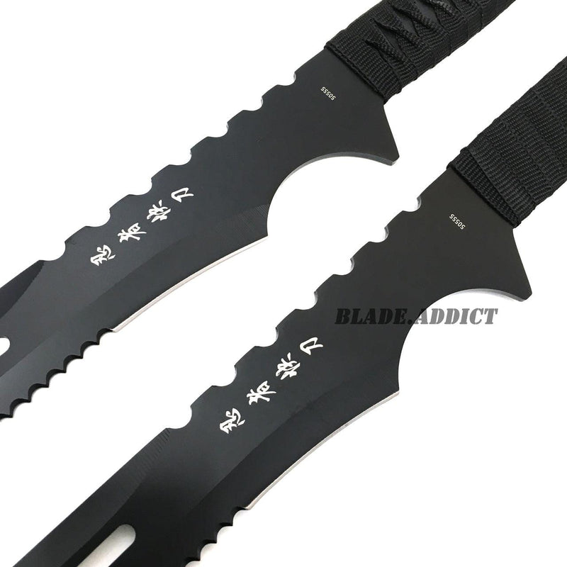 27" NINJA SAMURAI Twin Blade MARTIAL ARTS SWORDS Katana - BLADE ADDICT