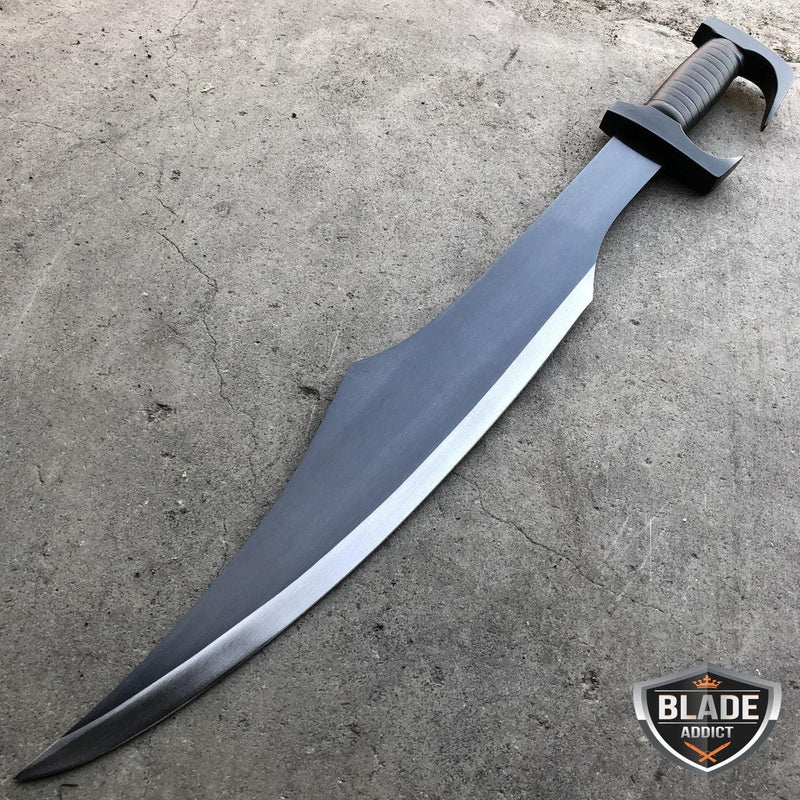 28" GLADIATOR GREEK Roman Dragon SWORD MACHETE Gladius Medieval w/ SHEATH NEW - BLADE ADDICT