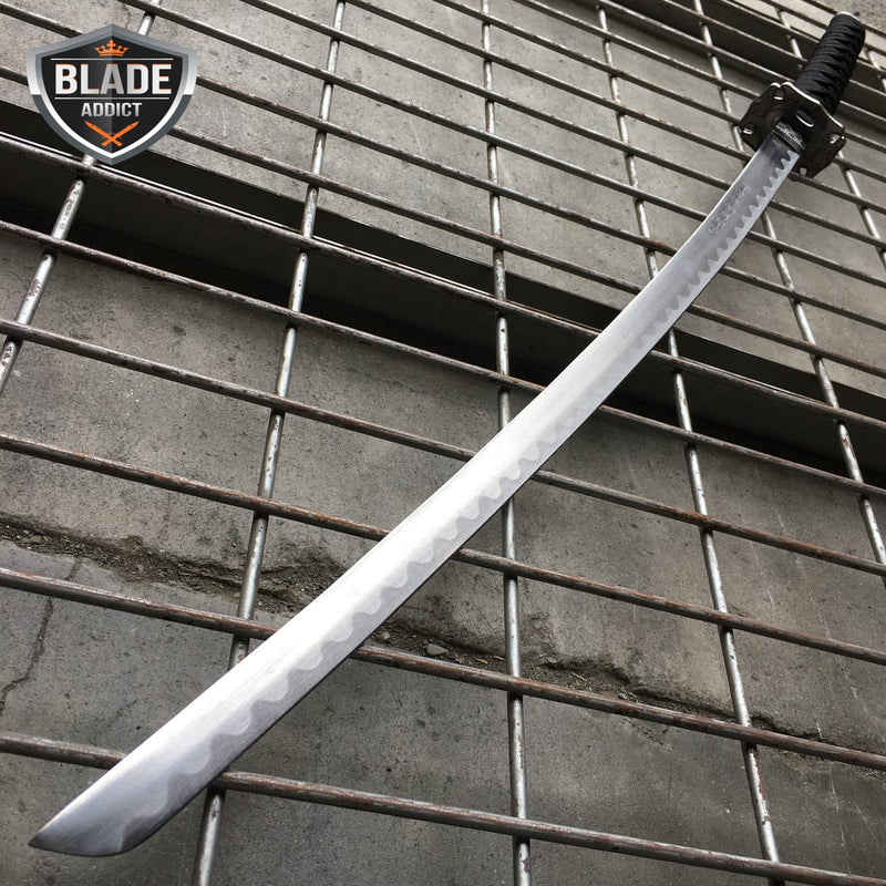 40" Black Dragon SAMURAI NINJA Bushido KATANA Japanese Sword - BLADE ADDICT