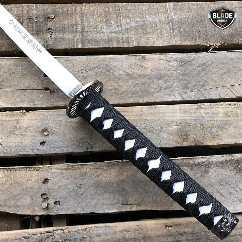 40" White Dragon SAMURAI NINJA Bushido QUALITY KATANA Japanese Sword - BLADE ADDICT