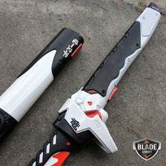 Game Overwatch Genji Sword OW Cosplay Props 1:1 Metal material Japanese Dao Xmas - BLADE ADDICT