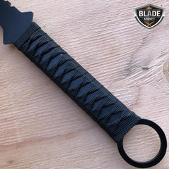 NINJA SWORD Full Tang Machete Tactical Blade Katana Throwing Knives - BLADE ADDICT