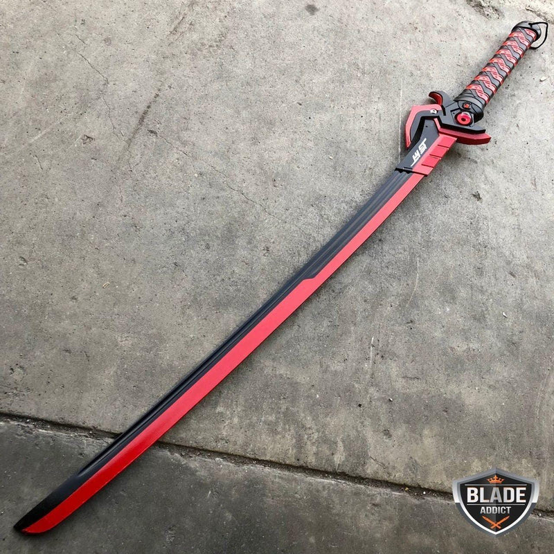 Overwatch Genji Oni 40" Polyurethane Foam Sword 1:1 Adult Size Cosplay - BLADE ADDICT