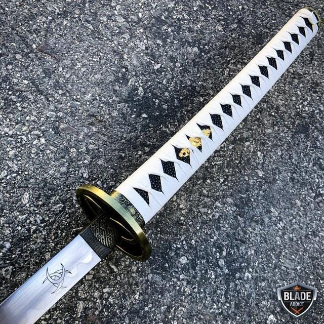 The Walking Dead Samurai Sword Michonne's Katana Zombie Killer Knife - BLADE ADDICT