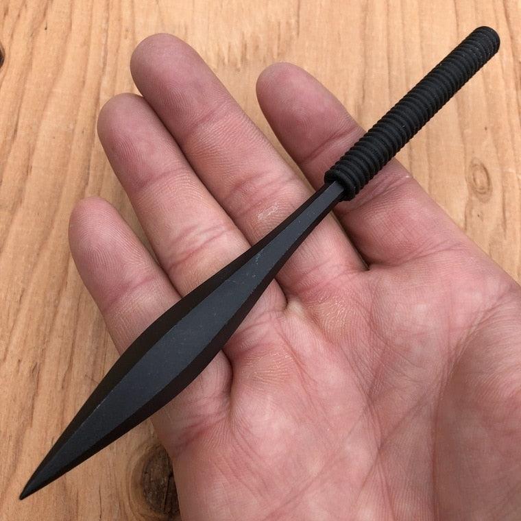 3 PC 6" Ninja Throwing Spikes Set Dart Quills Knife Kunai Daggers - BLADE ADDICT
