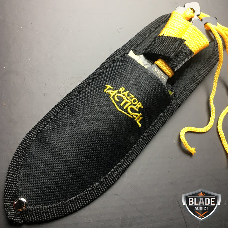 3PC Gold Kunai Throwing Knives - BLADE ADDICT