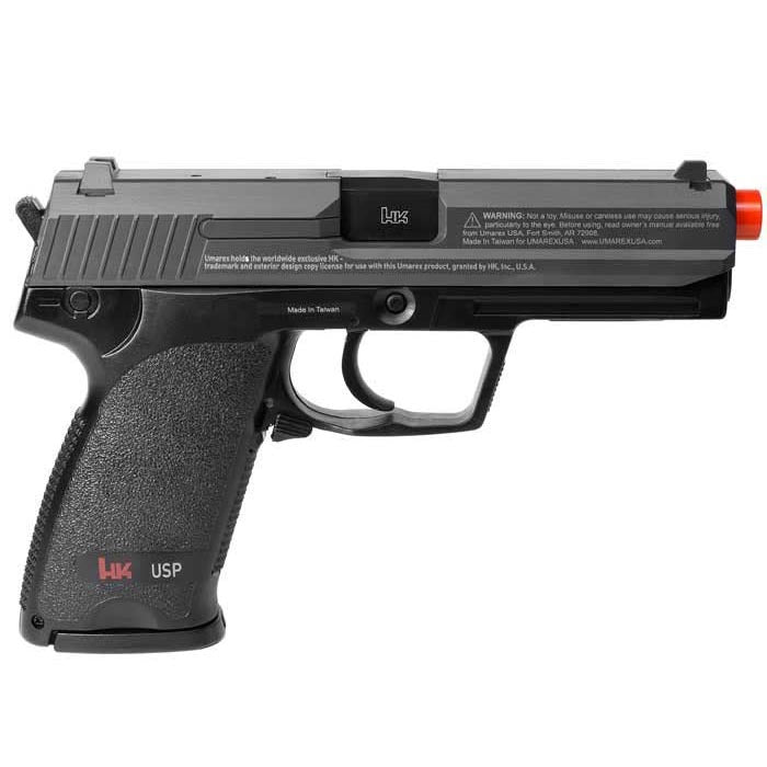 H&K USP LICENSED CO2 GAS BLOWBACK METAL AIRSOFT PISTOL HAND GUN - BLADE ADDICT