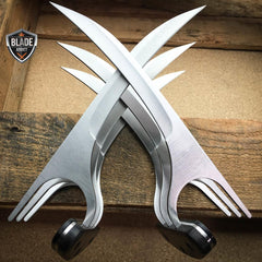 2PC New X-Men Wolverine Blade Claws High Quality of Refinement Cosplay SET USA - BLADE ADDICT
