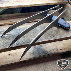 2PC New X-Men Wolverine Blade Claws High Quality of Refinement Cosplay SET USA - BLADE ADDICT