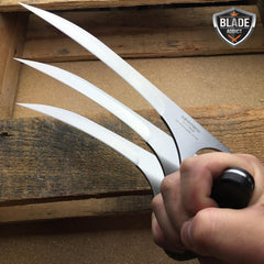 2PC New X-Men Wolverine Blade Claws High Quality of Refinement Cosplay SET USA - BLADE ADDICT