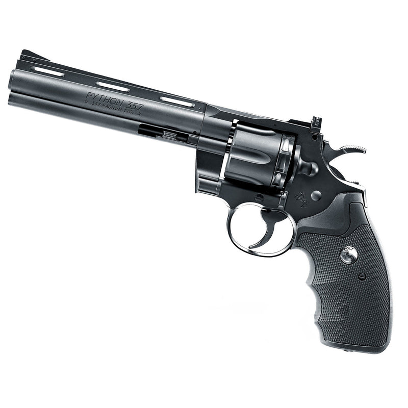 COLT PYTHON 6 INCH BARREL .177 POLYMER BB REVOLVER - BLADE ADDICT